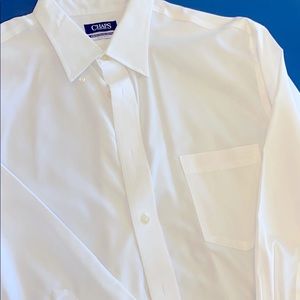 Men’s white dress shirt